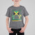 Jamaican Travel T Shirt For Kid Straight Trippin Jamaica Vacation Retro - Wonder Print Shop