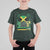 Jamaican Travel T Shirt For Kid Straight Trippin Jamaica Vacation Retro - Wonder Print Shop