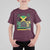 Jamaican Travel T Shirt For Kid Straight Trippin Jamaica Vacation Retro - Wonder Print Shop