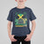 Jamaican Travel T Shirt For Kid Straight Trippin Jamaica Vacation Retro - Wonder Print Shop