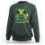 Jamaican Travel Sweatshirt Straight Trippin Jamaica Vacation Retro - Wonder Print Shop