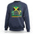 Jamaican Travel Sweatshirt Straight Trippin Jamaica Vacation Retro - Wonder Print Shop