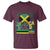 Jamaican Travel T Shirt Straight Trippin Jamaica Vacation Retro - Wonder Print Shop