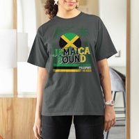 Jamaican Travel T Shirt For Women Straight Trippin Jamaica Vacation Retro - Wonder Print Shop