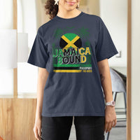 Jamaican Travel T Shirt For Women Straight Trippin Jamaica Vacation Retro - Wonder Print Shop