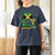 Jamaican Travel T Shirt For Women Straight Trippin Jamaica Vacation Retro - Wonder Print Shop