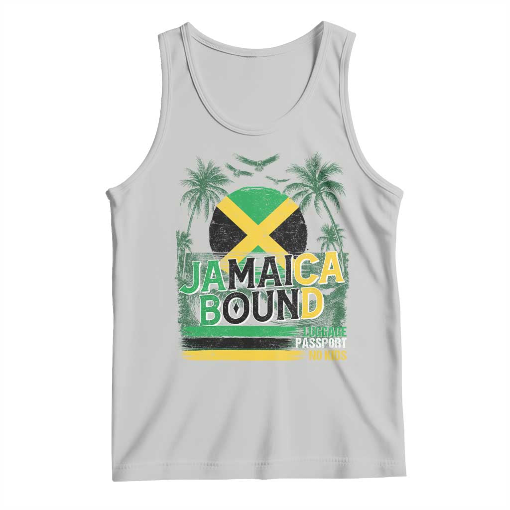 Jamaican Travel Tank Top Straight Trippin Jamaica Vacation Retro - Wonder Print Shop