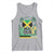 Jamaican Travel Tank Top Straight Trippin Jamaica Vacation Retro - Wonder Print Shop