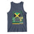 Jamaican Travel Tank Top Straight Trippin Jamaica Vacation Retro - Wonder Print Shop