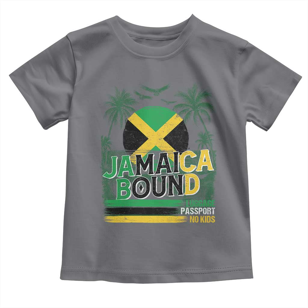 Jamaican Travel Toddler T Shirt Straight Trippin Jamaica Vacation Retro - Wonder Print Shop