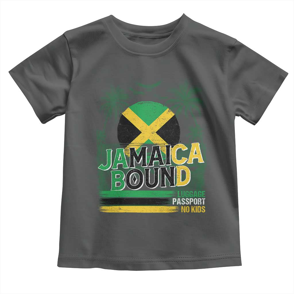Jamaican Travel Toddler T Shirt Straight Trippin Jamaica Vacation Retro - Wonder Print Shop