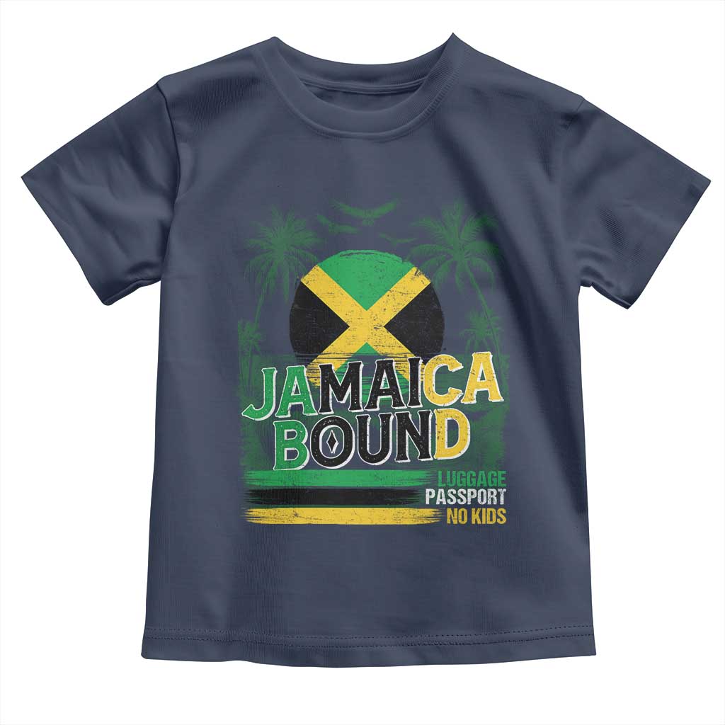 Jamaican Travel Toddler T Shirt Straight Trippin Jamaica Vacation Retro - Wonder Print Shop