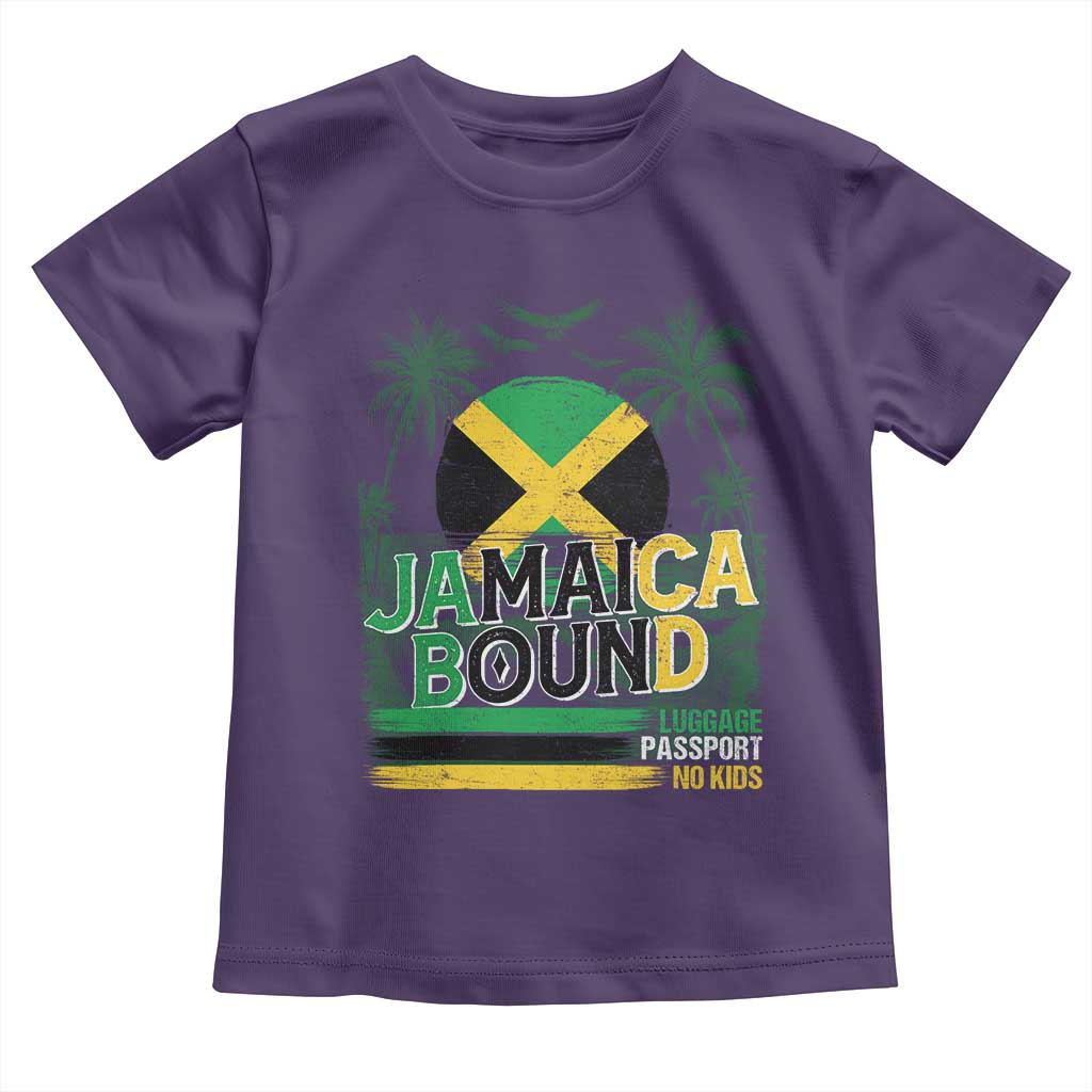 Jamaican Travel Toddler T Shirt Straight Trippin Jamaica Vacation Retro - Wonder Print Shop