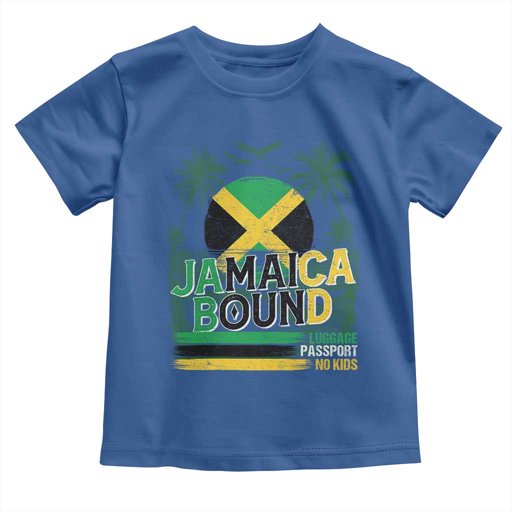 Jamaican Travel Toddler T Shirt Straight Trippin Jamaica Vacation Retro - Wonder Print Shop