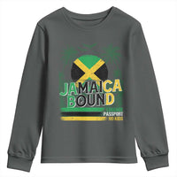 Jamaican Travel Youth Sweatshirt Straight Trippin Jamaica Vacation Retro - Wonder Print Shop