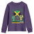 Jamaican Travel Youth Sweatshirt Straight Trippin Jamaica Vacation Retro - Wonder Print Shop