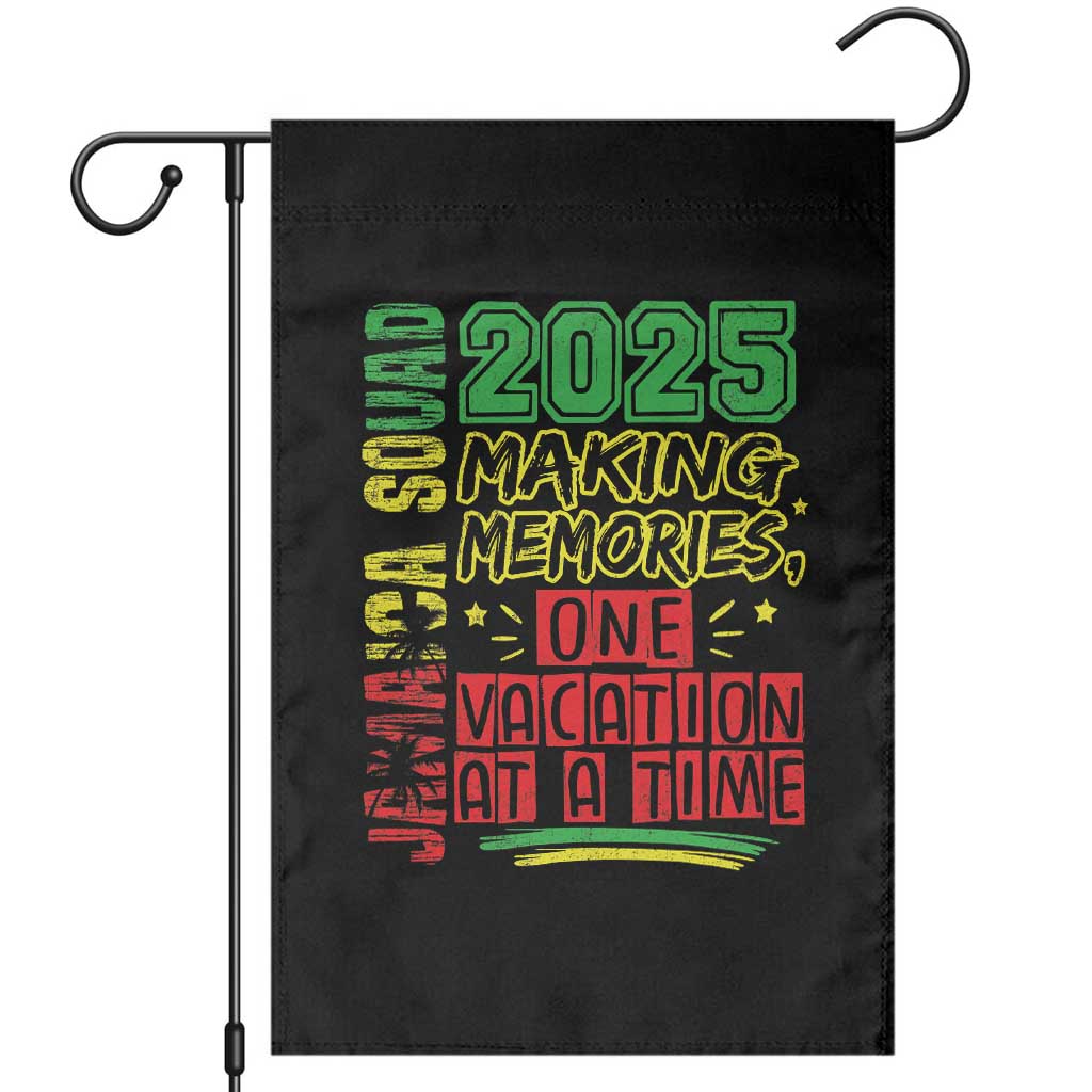 Vacation Jamaica 2025 Garden Flag Matching Family Jamaica Squad - Wonder Print Shop