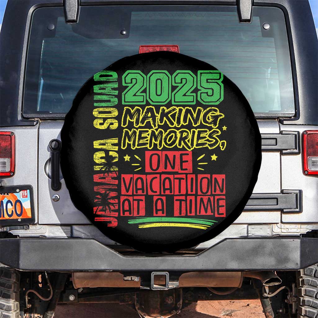 Vacation Jamaica 2025 Spare Tire Cover Matching Family Jamaica Squad - Wonder Print Shop