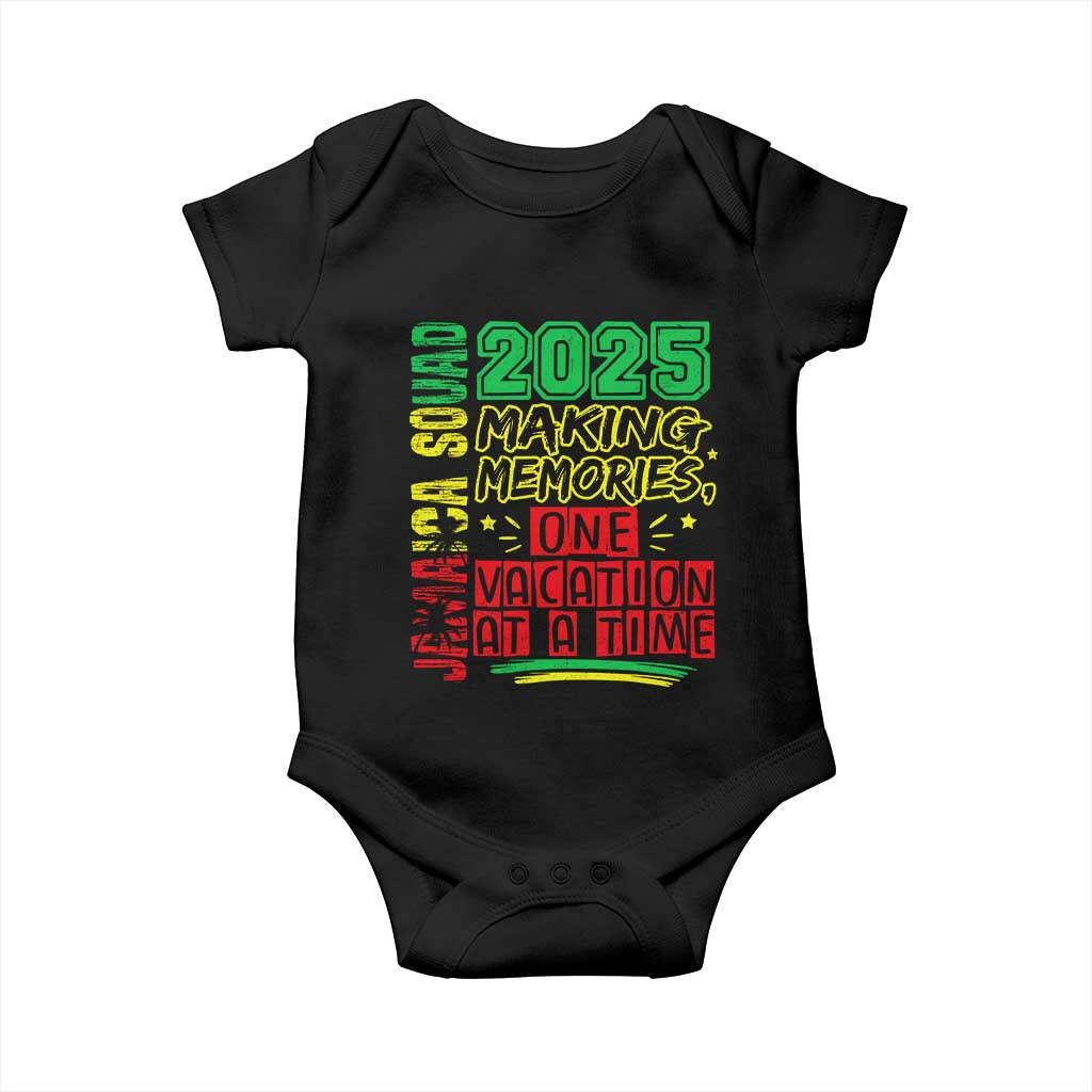 Vacation Jamaica 2025 Baby Onesie Matching Family Jamaica Squad - Wonder Print Shop