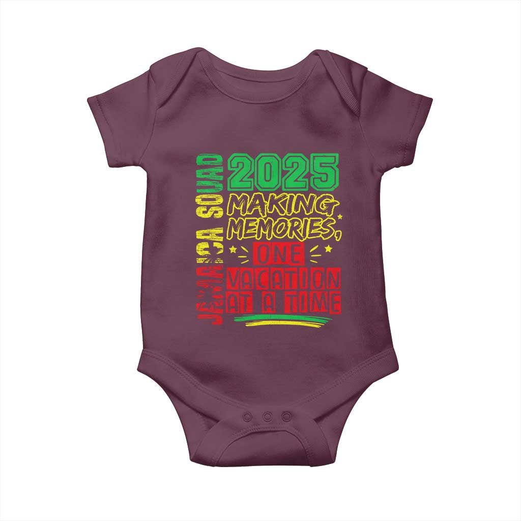 Vacation Jamaica 2025 Baby Onesie Matching Family Jamaica Squad - Wonder Print Shop