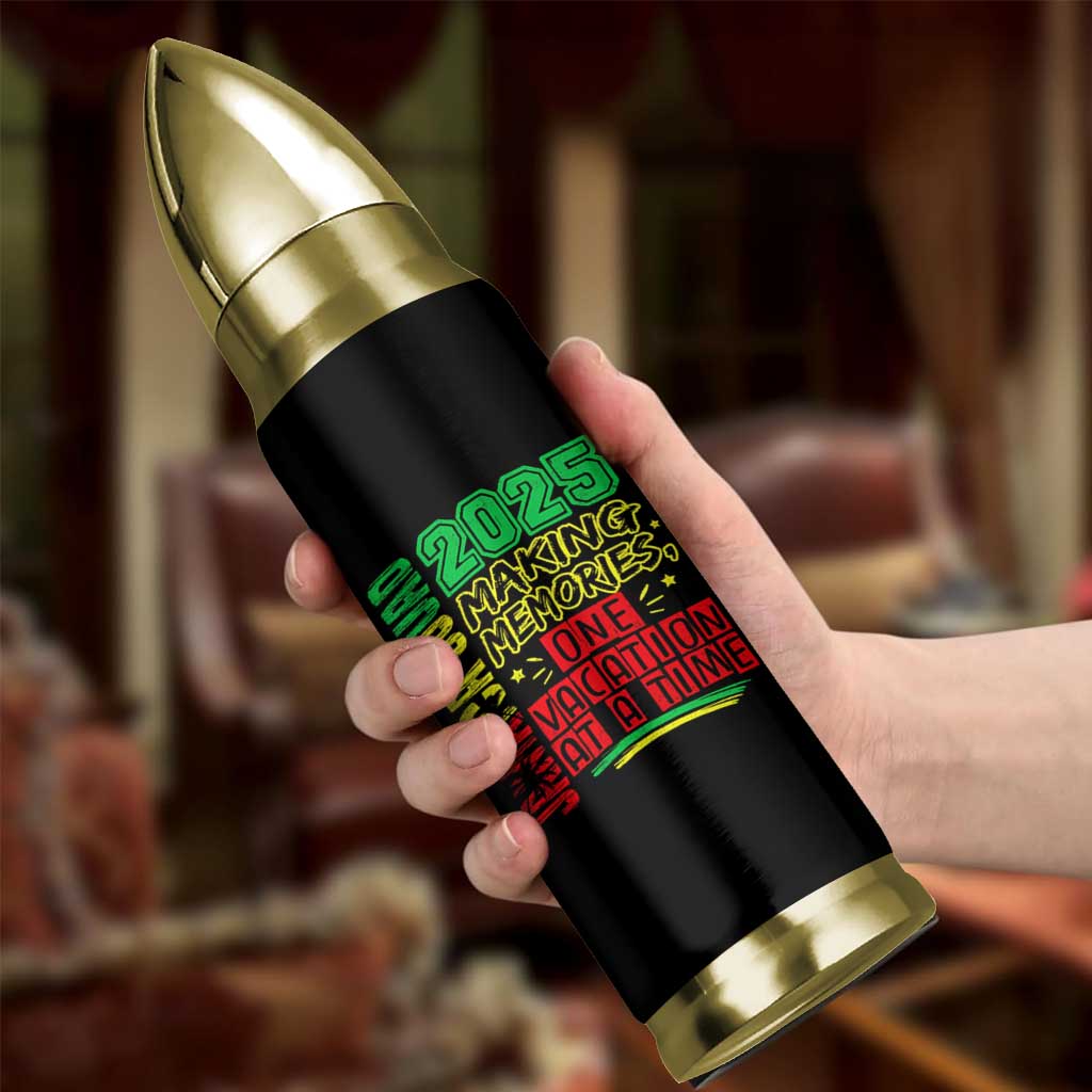 Vacation Jamaica 2025 Bullet Tumbler Matching Family Jamaica Squad - Wonder Print Shop