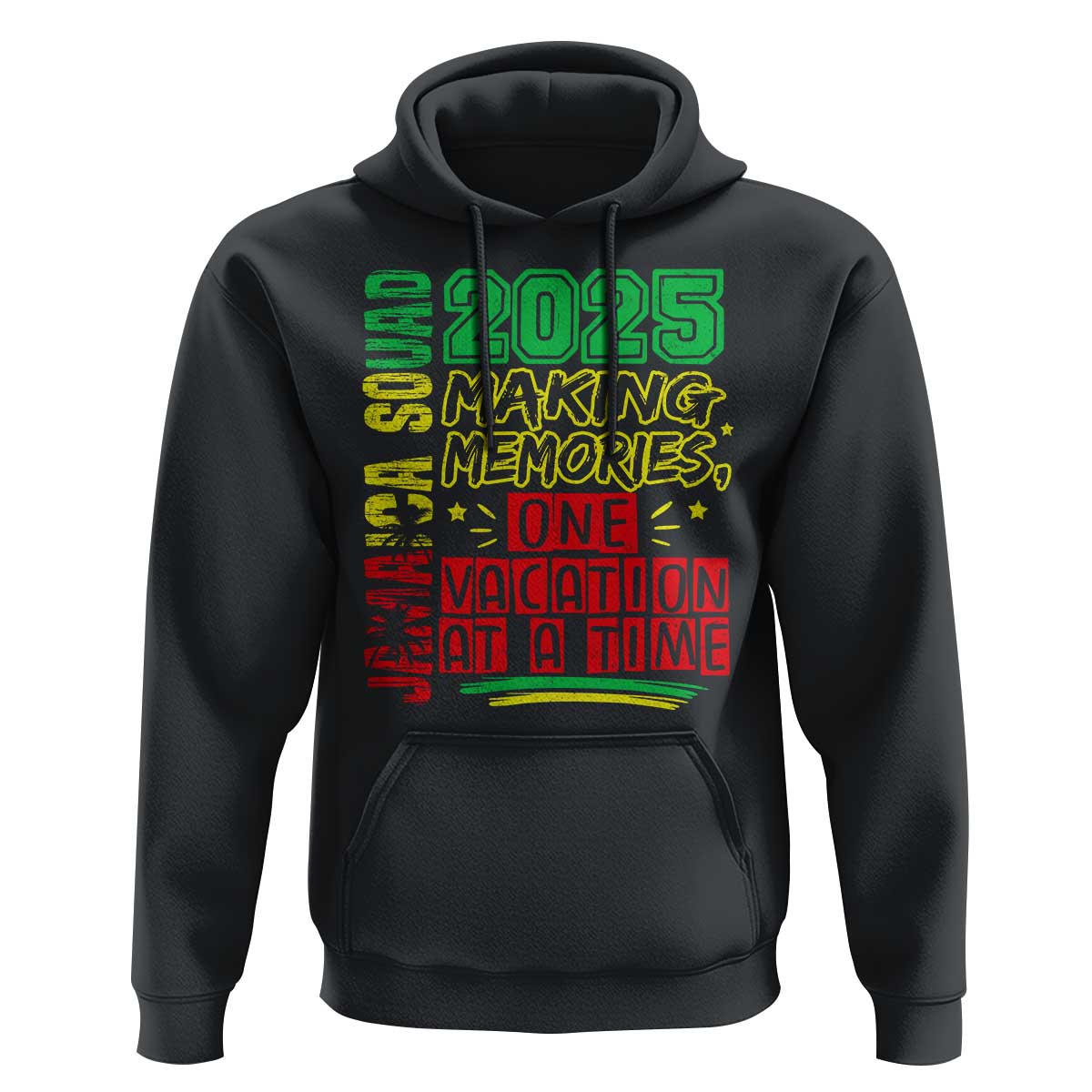 Vacation Jamaica 2025 Hoodie Matching Family Jamaica Squad - Wonder Print Shop