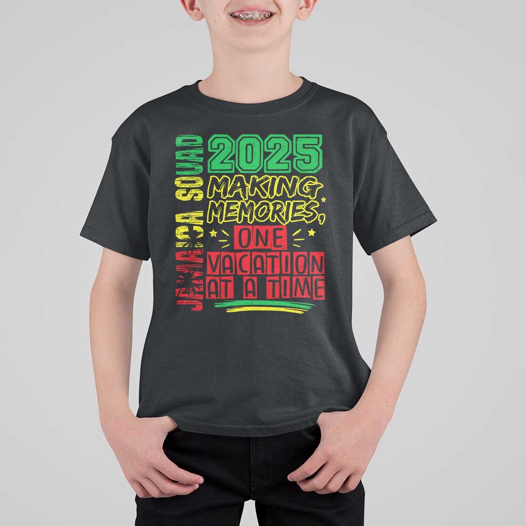 Vacation Jamaica 2025 T Shirt For Kid Matching Family Jamaica Squad - Wonder Print Shop