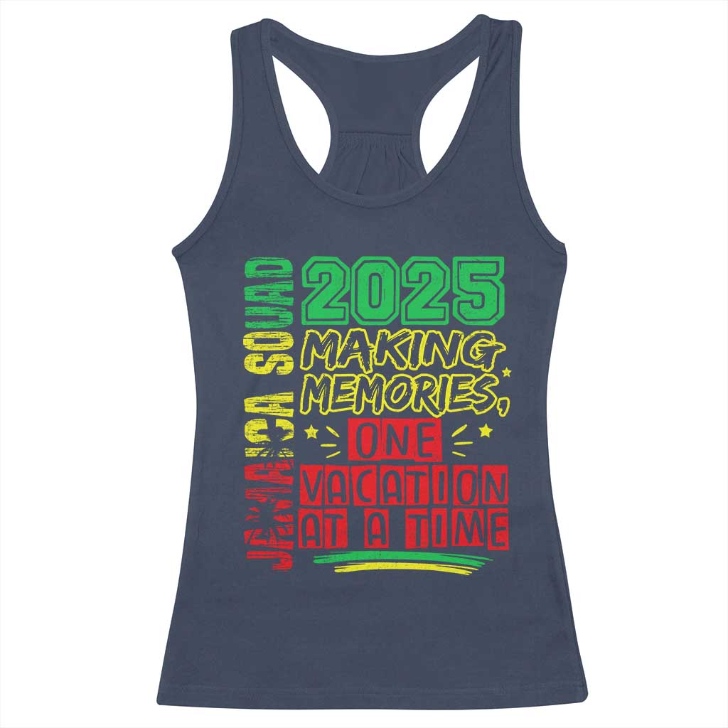 Vacation Jamaica 2025 Racerback Tank Top Matching Family Jamaica Squad - Wonder Print Shop