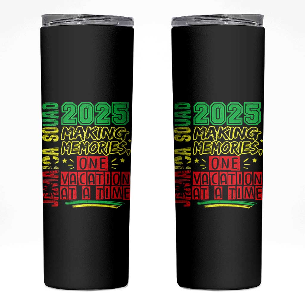 Vacation Jamaica 2025 Skinny Tumbler Matching Family Jamaica Squad - Wonder Print Shop