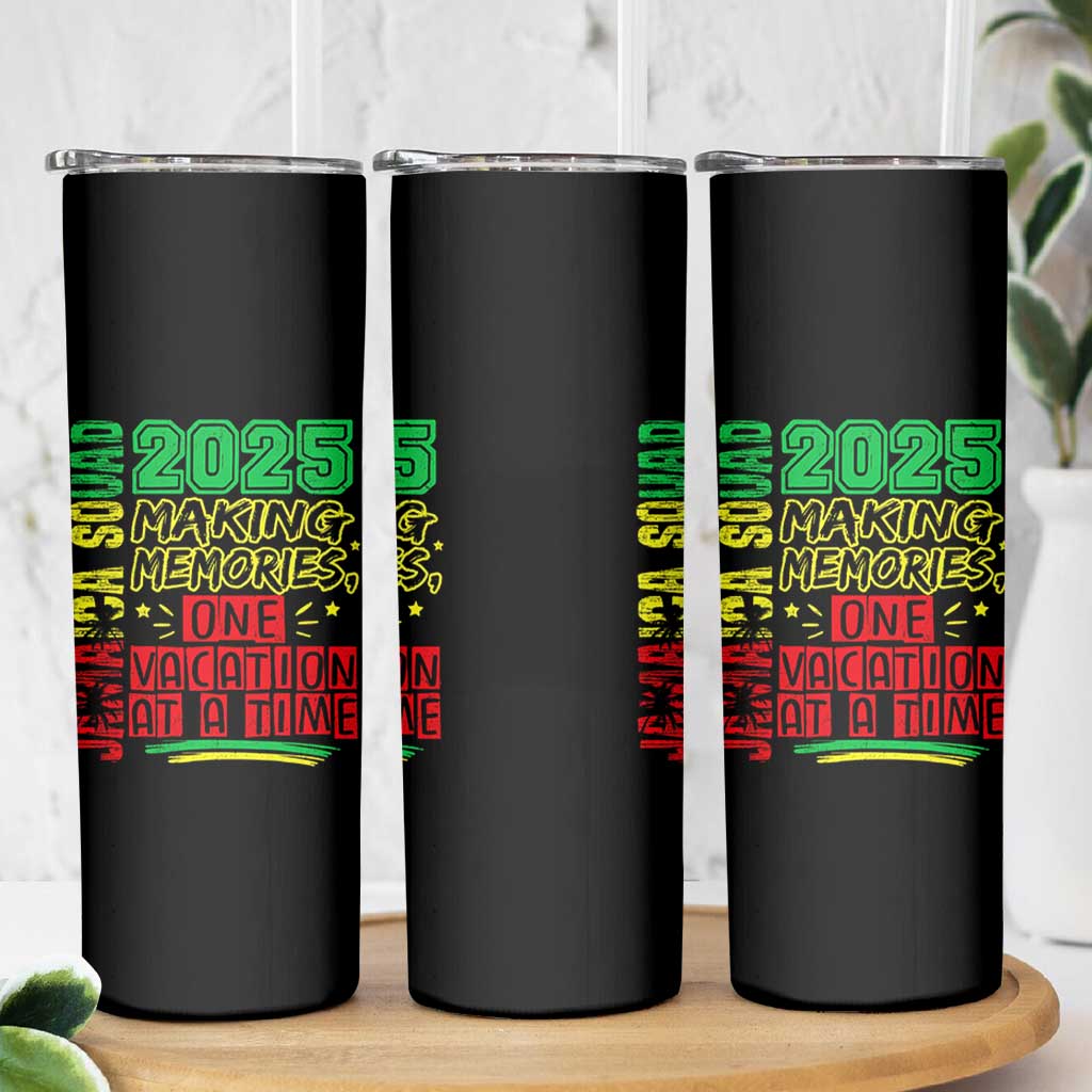 Vacation Jamaica 2025 Skinny Tumbler Matching Family Jamaica Squad - Wonder Print Shop