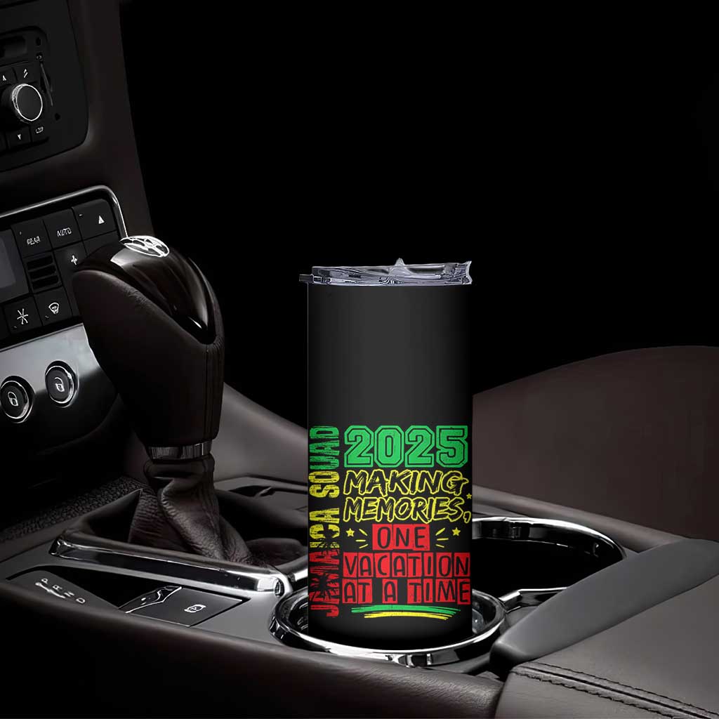 Vacation Jamaica 2025 Skinny Tumbler Matching Family Jamaica Squad - Wonder Print Shop
