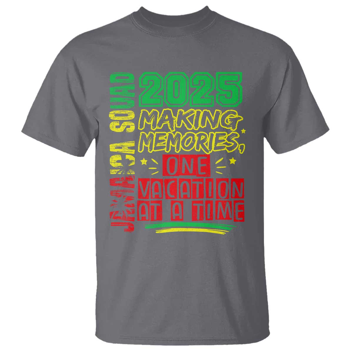 Vacation Jamaica 2025 T Shirt Matching Family Jamaica Squad - Wonder Print Shop