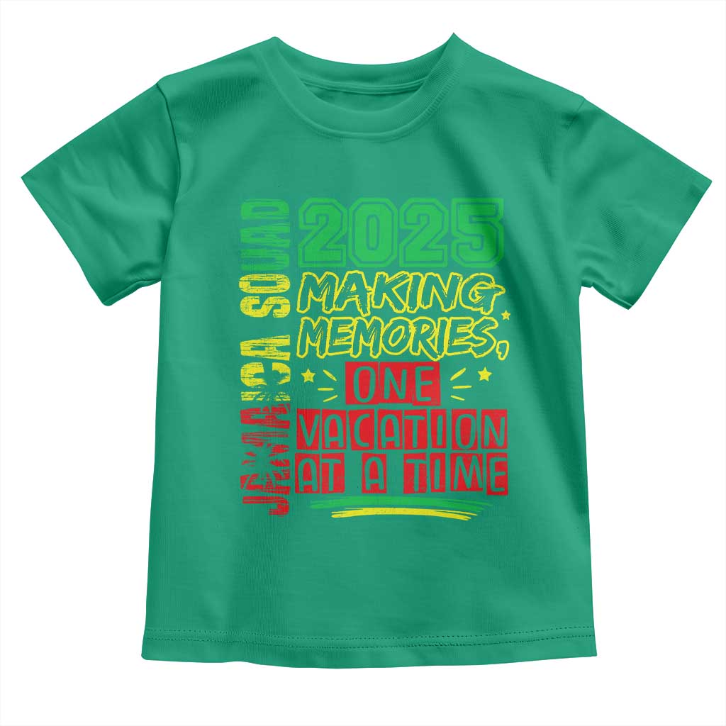 Vacation Jamaica 2025 Toddler T Shirt Matching Family Jamaica Squad - Wonder Print Shop