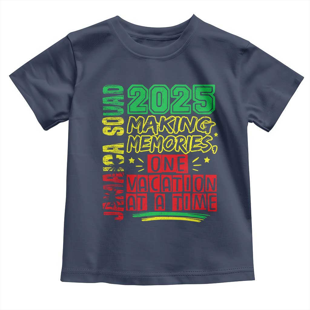 Vacation Jamaica 2025 Toddler T Shirt Matching Family Jamaica Squad - Wonder Print Shop