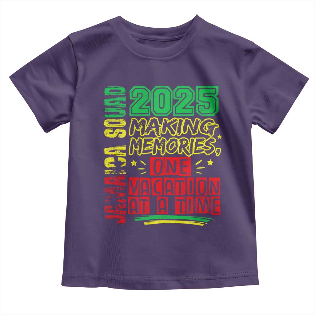 Vacation Jamaica 2025 Toddler T Shirt Matching Family Jamaica Squad - Wonder Print Shop