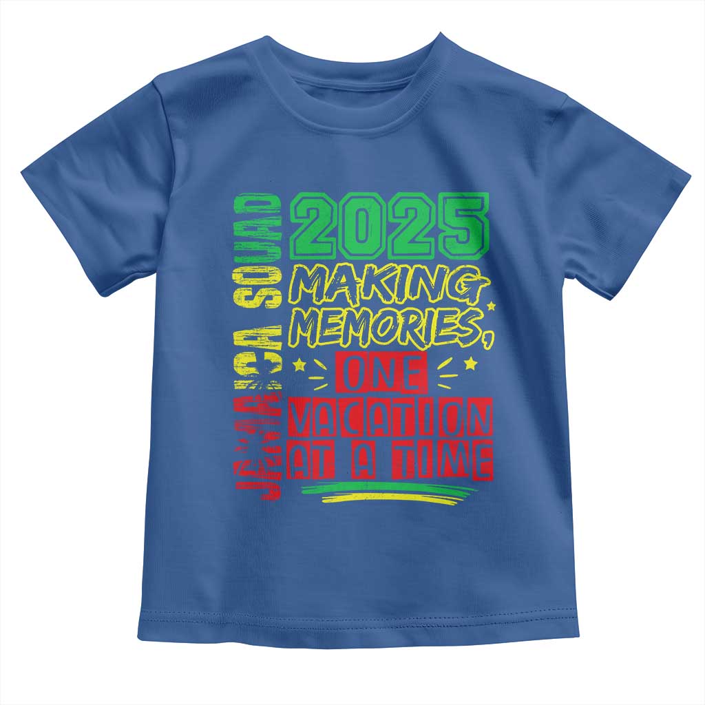 Vacation Jamaica 2025 Toddler T Shirt Matching Family Jamaica Squad - Wonder Print Shop