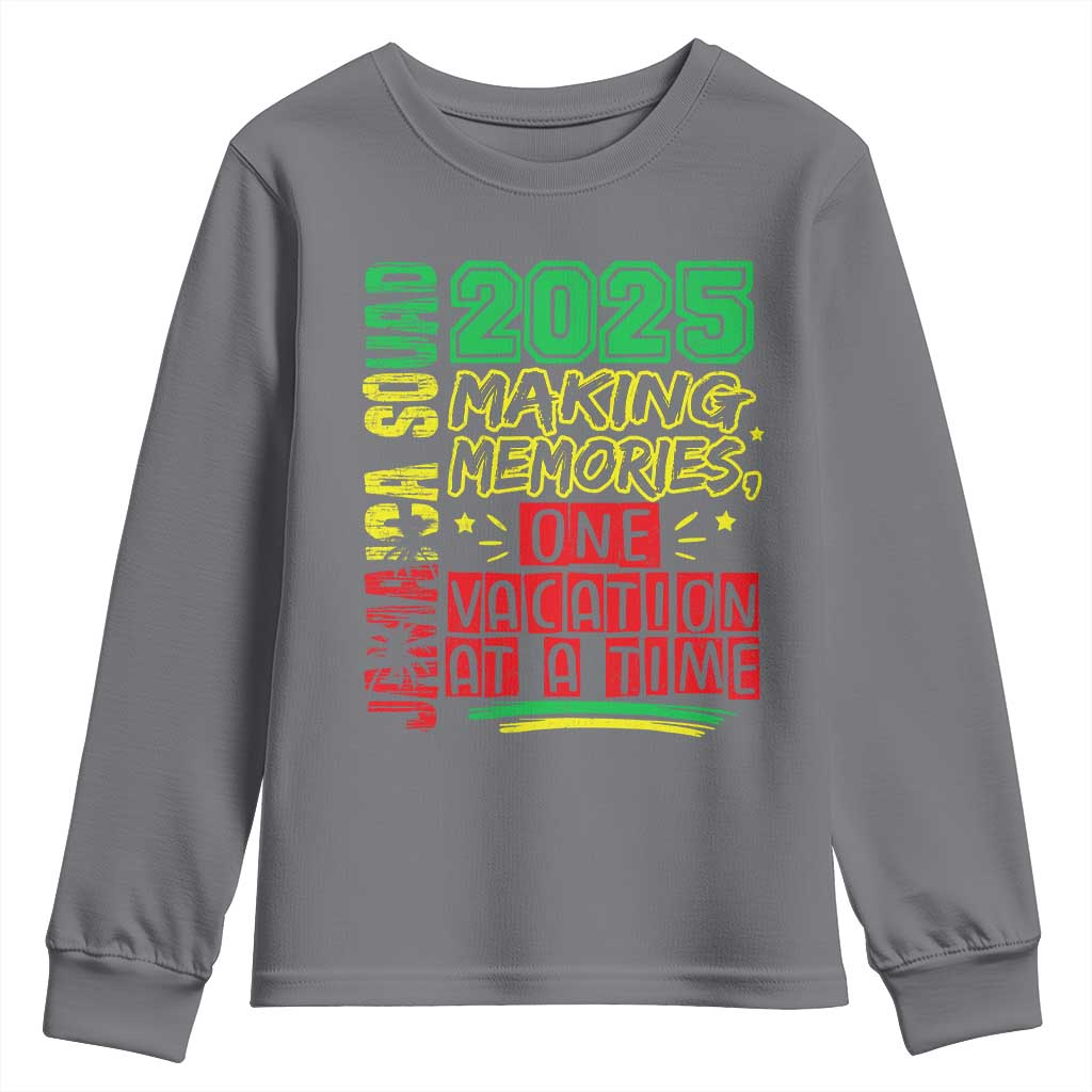 Vacation Jamaica 2025 Youth Sweatshirt Matching Family Jamaica Squad - Wonder Print Shop