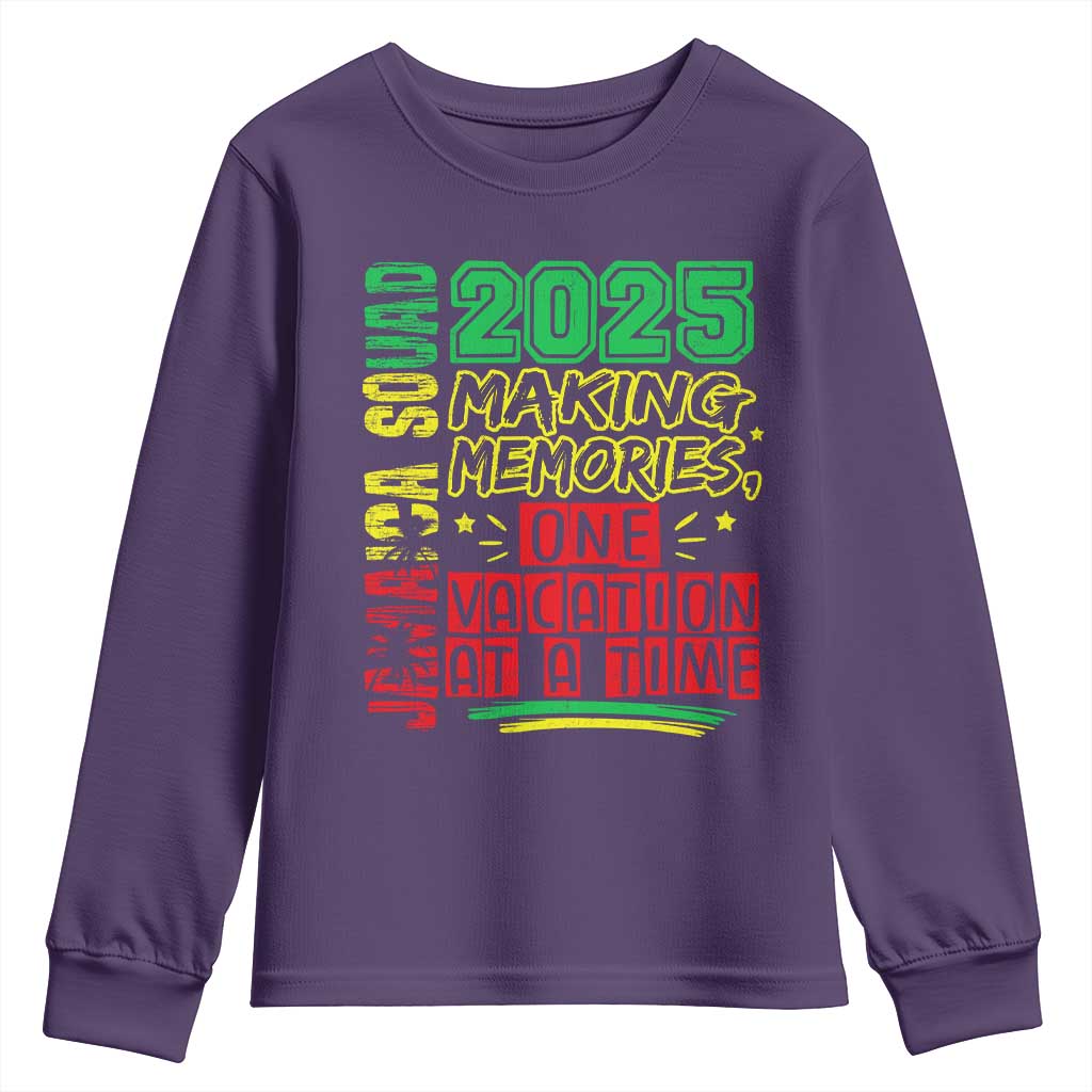 Vacation Jamaica 2025 Youth Sweatshirt Matching Family Jamaica Squad - Wonder Print Shop