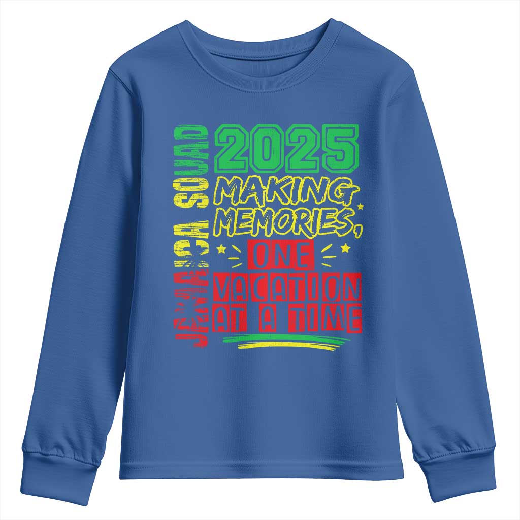 Vacation Jamaica 2025 Youth Sweatshirt Matching Family Jamaica Squad - Wonder Print Shop