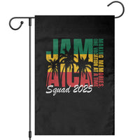 Family Vacation Jamaica 2025 Garden Flag Matching Girls Trip Jamaica Squad - Wonder Print Shop