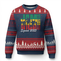 Family Vacation Jamaica 2025 Ugly Christmas Sweater Matching Girls Trip Jamaica Squad - Wonder Print Shop