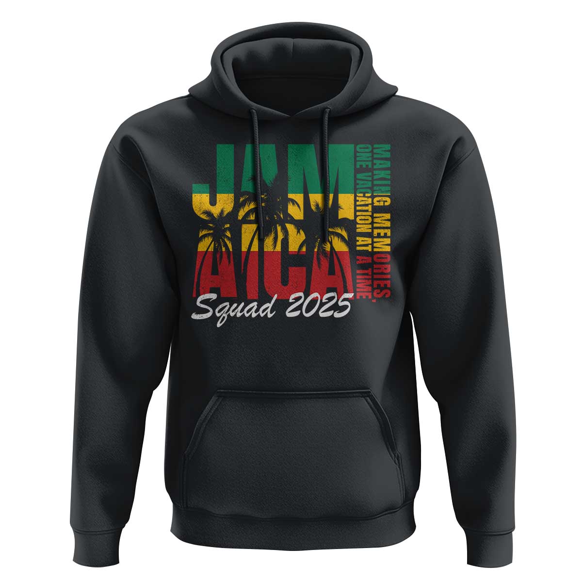 Family Vacation Jamaica 2025 Hoodie Matching Girls Trip Jamaica Squad - Wonder Print Shop