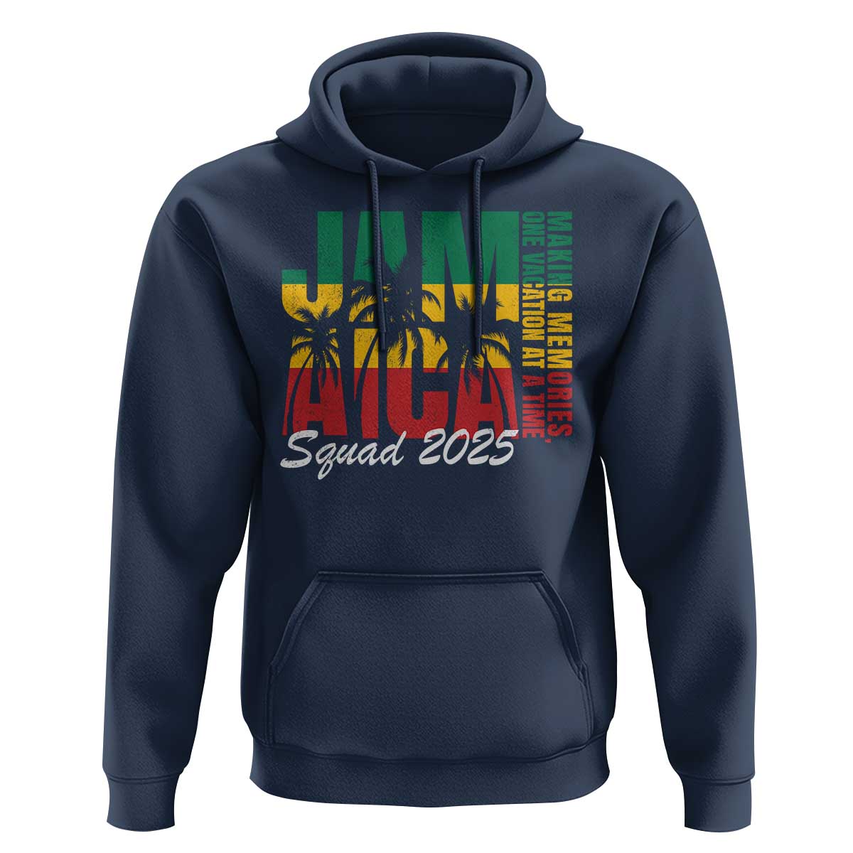 Family Vacation Jamaica 2025 Hoodie Matching Girls Trip Jamaica Squad - Wonder Print Shop