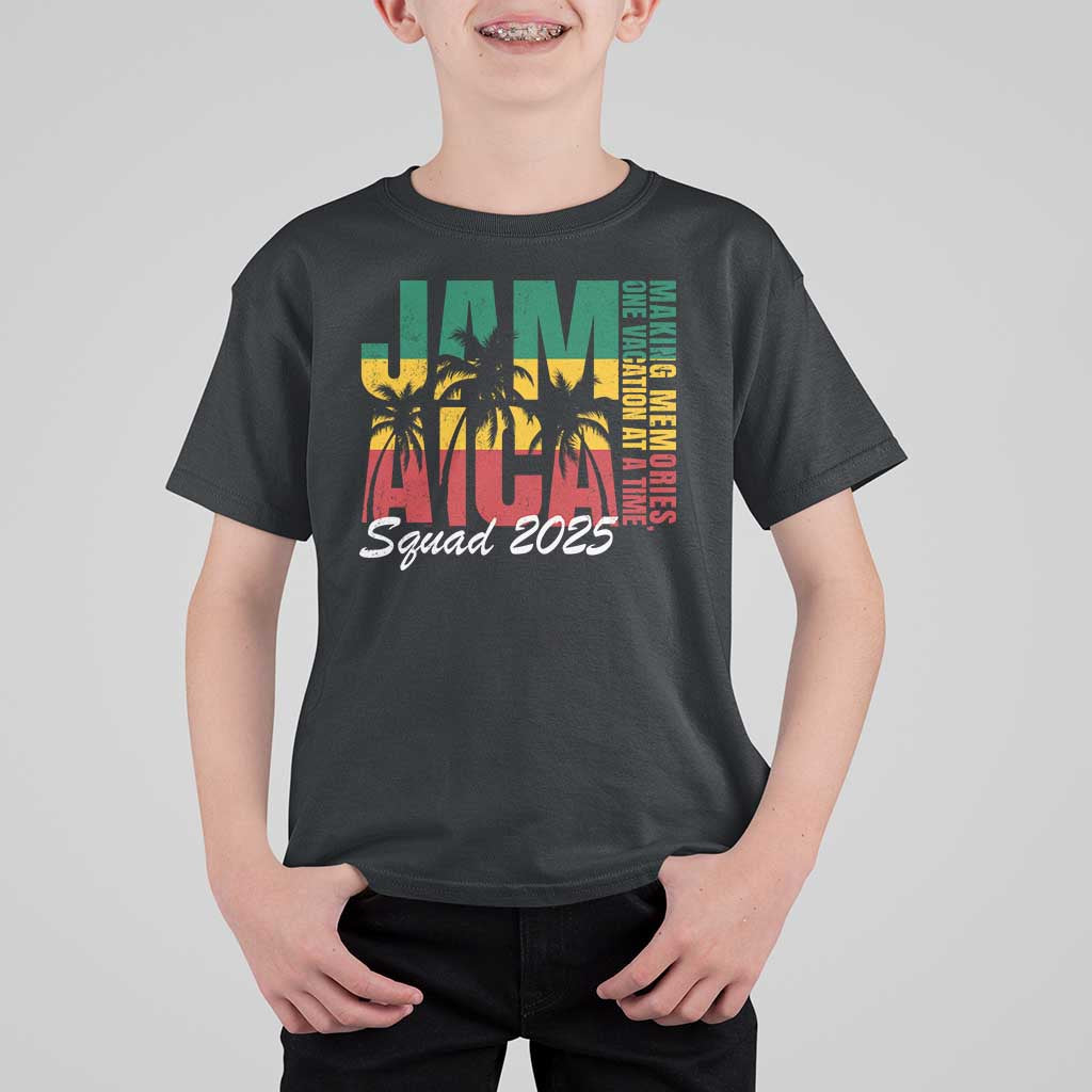 Family Vacation Jamaica 2025 T Shirt For Kid Matching Girls Trip Jamaica Squad - Wonder Print Shop