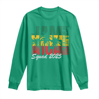 Family Vacation Jamaica 2025 Long Sleeve Shirt Matching Girls Trip Jamaica Squad - Wonder Print Shop