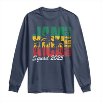 Family Vacation Jamaica 2025 Long Sleeve Shirt Matching Girls Trip Jamaica Squad - Wonder Print Shop