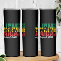 Family Vacation Jamaica 2025 Skinny Tumbler Matching Girls Trip Jamaica Squad - Wonder Print Shop