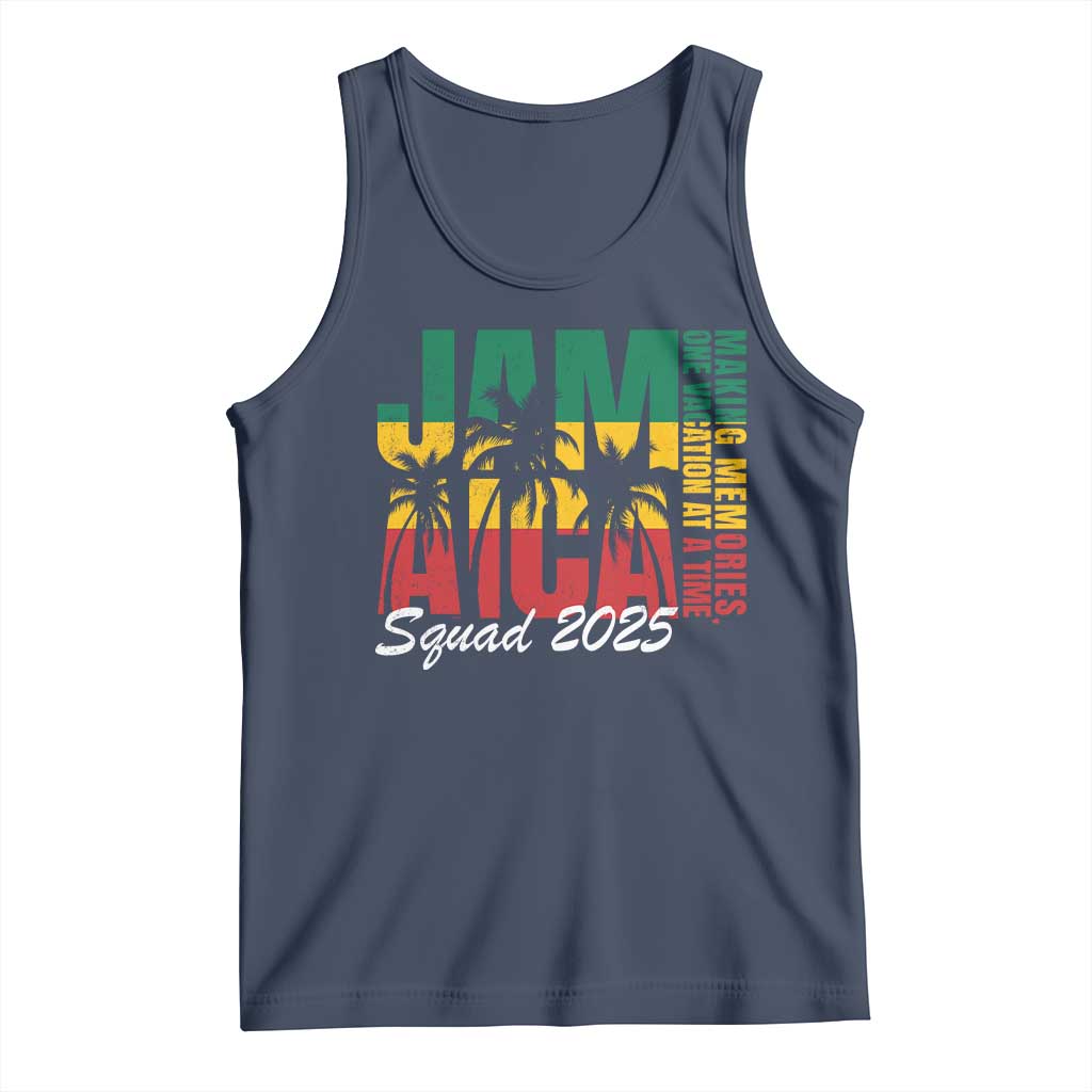 Family Vacation Jamaica 2025 Tank Top Matching Girls Trip Jamaica Squad - Wonder Print Shop