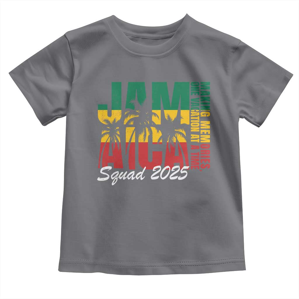 Family Vacation Jamaica 2025 Toddler T Shirt Matching Girls Trip Jamaica Squad - Wonder Print Shop