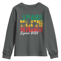 Family Vacation Jamaica 2025 Youth Sweatshirt Matching Girls Trip Jamaica Squad - Wonder Print Shop